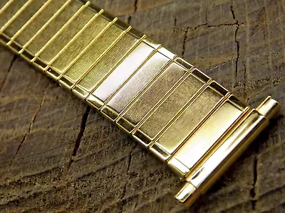 Cardinal Stainless Steel 16mm-21mm Expansion Vintage Watch Band NOS Unused • $51.39