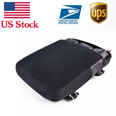 Motorcycle Air Seat Cushion Pad 11.5”x9” Replace Cruiser Pressure Relief • $22.99