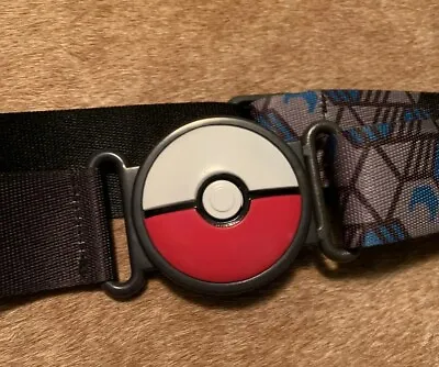$5.98 • Buy Pokemon Clip N Go Belt (Black/Gray/Blue) TOMY Toys Adjustable Strap