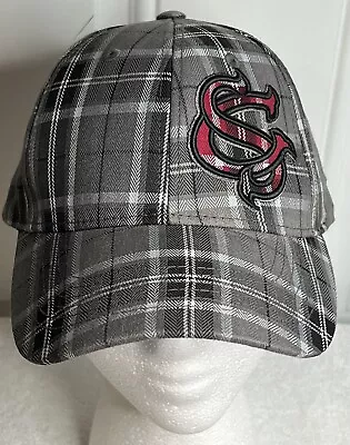 University Of South Carolina Plaid Strapback Hat NCAA By Captivating Headgear • $10.99