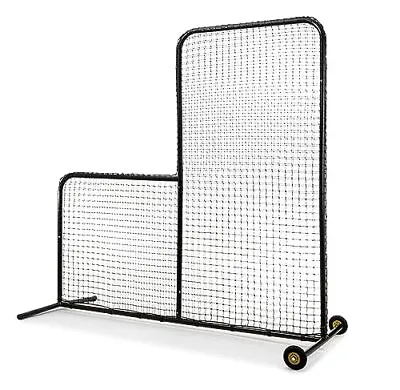 L Screen Baseball Pitching Net For Batting Cage | Pitching Screen Baseball Net W • $165.70
