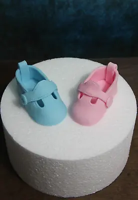 Baby Shower Boy Or Girl Shoes Cake Topper • £24.99