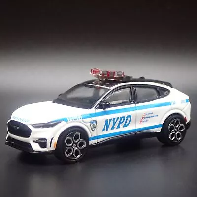 2022 22 Ford Mustang Mach E  Nypd Police Department 1:64 Scale Diecast Model Car • $9.99