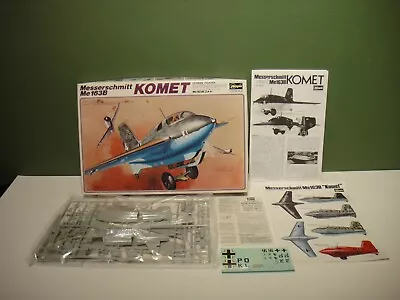 Hasegawa -1987- 1/32 - German Messerschmitt Me 163B Komet - #S4 - Open /Complete • $31.49