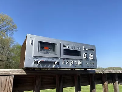 Vintage AKAI GX-M50 3 Head Stereo Cassette Deck In Great Working Condition • $259.99