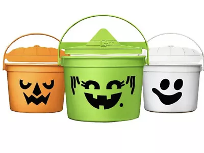 New McDonald's Happy Meal Halloween 2022 Boo Buckets Candy Pail Lot Of 8 Set • $15