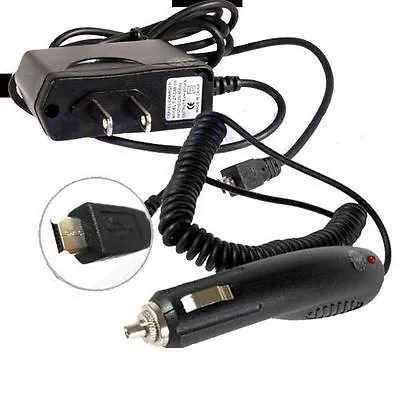 Mini USB Car&Home Chargers For Motorola W385 W490 W510 W5 W755 Z3 RIZR Z6tv RIZR • $14.99