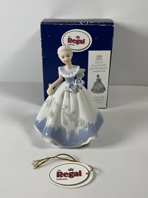 £12.99 • Buy SBL Regal House Collection | Vintage Lady Woman Blue Ballgown Figurine Ornament