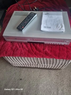 £25.20 • Buy Samsung DVD-V6700S DVD & VHS Player  VCR DVD Combi With Remote And Manual