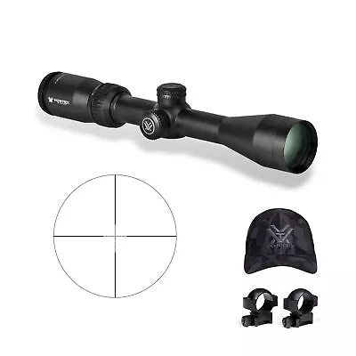 Vortex Crossfire II 3-9x40 Scope With 1 In Scope Rings And Hat • $149.99