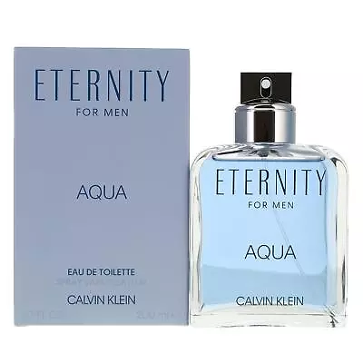 Calvin Klein Eternity Aqua 200ml Eau De Toilette Spray For Men EDT HIM NEW • £36.67