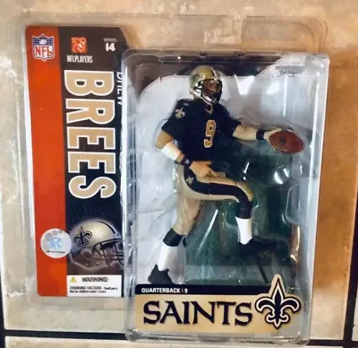 Mcfarlane Drew Brees Figure Variant Chase NFL New Orleans Saints Super Bowl MVP • $425