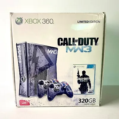 Call Of Duty Modern Warfare 3 Xbox 360 Slim 320GB Console + Box - Tested • $348.88