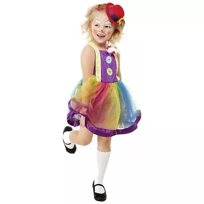 Clown Cute Clown Costume Halloween Fancy Dress • $16.86