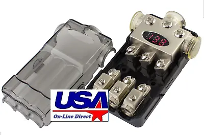 Digital Power Mini Anl Fuse Distribution Block 0 Awg Gauge Professional Usa • $25.99