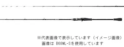 Shimano Saber Master BB Stick B68ML-S Boat Fishing Bait Casting Rod From Japan • $892.31