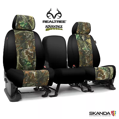 NEW Custom-Fit Realtree Camo Neosupreme Seat Covers W/Black Sides Camouflage • $259.99