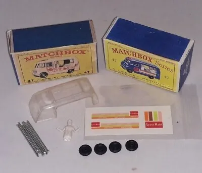 Matchbox Lesney 47 Lyons Maid Ice Cream Commer Van Spare Parts Choose From List • £1