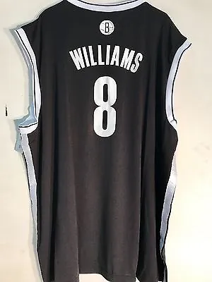 Adidas NBA Jersey BROOKLYN Nets Deron Williams Black Sz 3X • $6.99