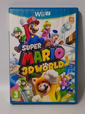 Game Nintendo Wii U Super Mario 3D World Games Video Used • $38.73