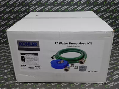 NEW Kohler 35 755 02-S 2  Pump Cam-Lock Hose Kit Suction Discharge & Strainer • $145