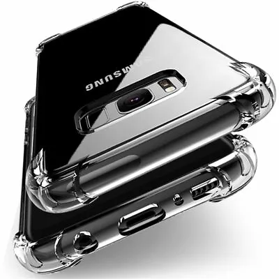 Shockproof Tough Clear Gel Case Cover For Samsung Galaxy J2 Pro J5 J7 2017 2018 • $4.95