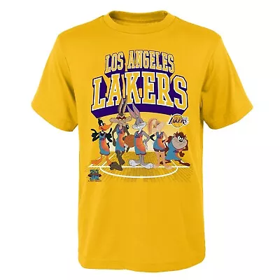 Space Jam Kids Tunes Court Los Angeles Lakers New Legacy Youth NBA • $45.05