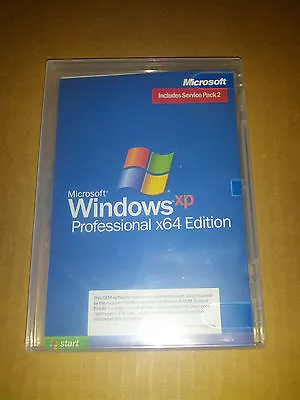 Microsoft Windows XP Pro X64 (X10-52148 X11-11616 X11-11604) ZAT-00124 • $295
