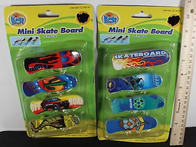Kids Stuff Mini Skate Board Key Ring 4 Pack Lot Of 2 • $12.99