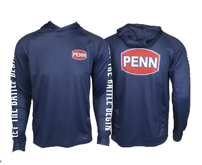 $68.99 • Buy Penn 2022 Pro Long Sleeve Hooded Fishing Jersey Shirt - Choose Size BRAND NEW @ 
