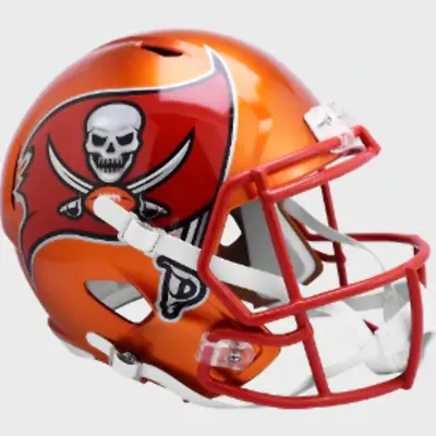 Tampa Bay Buccaneers Full Size Speed Replica Football Helmet FLASH - NFL. • $148.99