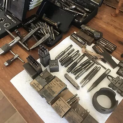 Huge Lot Of Assorted Machinist Tools- Morse Taps And Lots More • $299