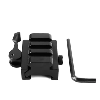 Tactical QD Quick Release Riser Scope Mount Base Adapter Picatinny Weaver Rail • $9.88