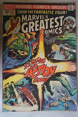 Classic Marvel Comic-Scarce Vintage 1975 Issue Fantastic Four And So It Ends • $14.36
