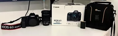 Canon EOS 6D Mark II Premium Kit With EF 24-105 IS STM Lens + Lowepro CameraCase • $1499