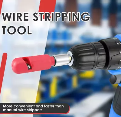 Wire Stripper Cable Stripping Tool Portable Electric Fast Cable Peeling Tool • £9.59
