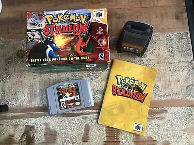 ** CIB ** Pokemon Stadium 1 (Nintendo 64 N64) -- Ref: AbfWC003 • $99.99