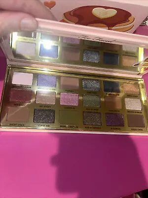 New Too Faced Maple Syrup Pancakes Eye Shadow Palette18 Limited Edition Shades • $35