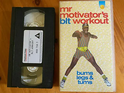 Mr Motivator's BLT Workout   VHS Video  Excercise Video  • £6.50