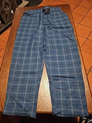 Men's Plaid Lounge Pants Sz L • $10