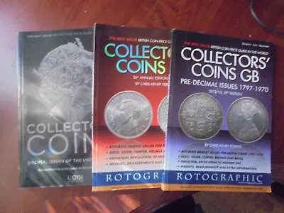 3 Collectors Coin Books Gb • £10