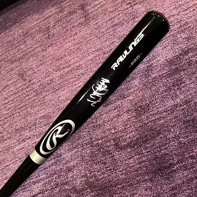 MIGUEL CABRERA (Detroit Tigers) Signed Black Rawlings BAT Beckett Auth (BAS) • $112.50