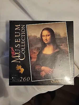 Puzzle Mini Museum Collection 260PC CLEMENTONI Da Vinci Mona Lisa Louvre NEW! • $14.99