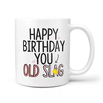 £9.95 • Buy Funny Birthday Gift For Friend Bestie Her Women 40th 50th 60th 65th Old-Slag