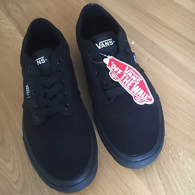 Vans Doheny All Black Trainers/ Skate Shoes. Mens Size 8.5.Brand New! • £33