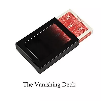 Vanishing Deck Gimmick Disappearing Appearing Cards Case Illusion Magic Trick • $13.99