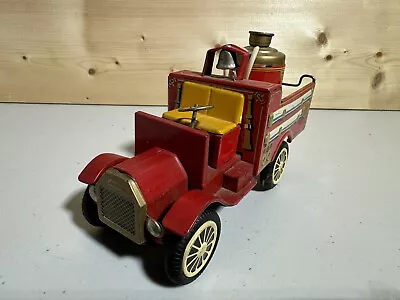 Vintage Tin Litho 1950’s Japan Firetruck Toy • $29