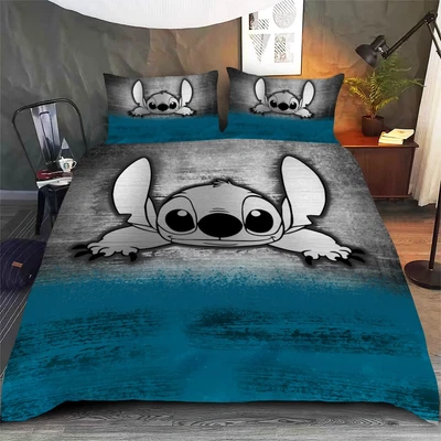 $76.50 • Buy Love Stitch Ohana Lilo And Stitch Bedding Set