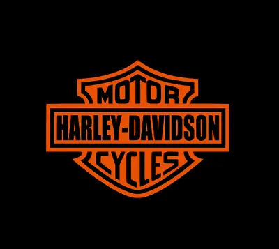 $4.95 • Buy Harley Davidson Bar And Shield 6.5  Sticker Harley Decal Vinyl Motorcycle Helmet