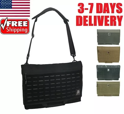 Tactical Military Laptop Bag Molle Messenger Shoulder Bag Handbag Briefcase Tote • $36.99